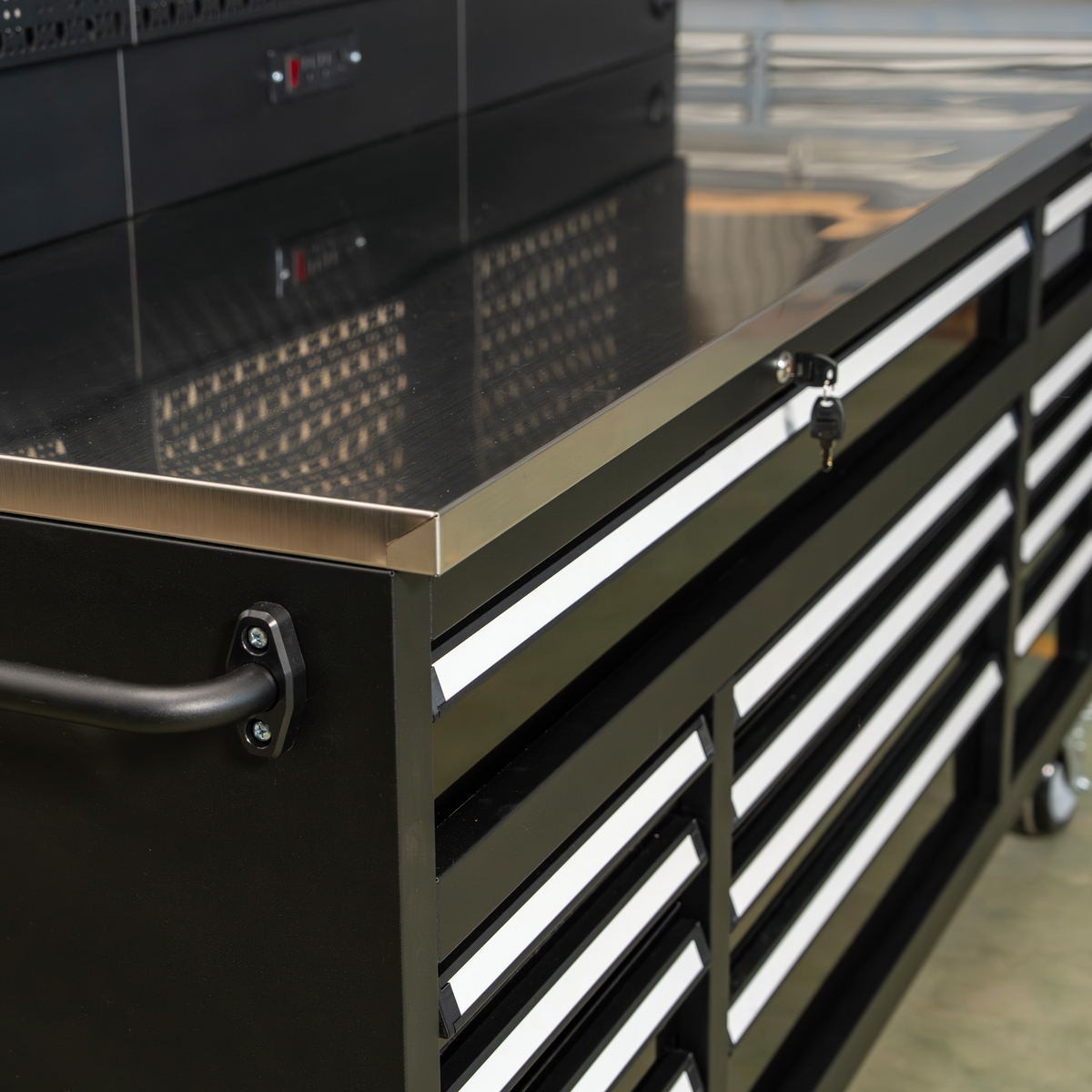 Overhead Pro Special Edition HD Rolling Tool Chest and Workbench