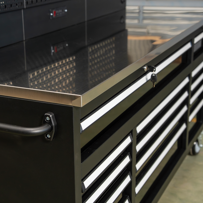 Overhead Pro Special Edition HD Rolling Tool Chest and Workbench