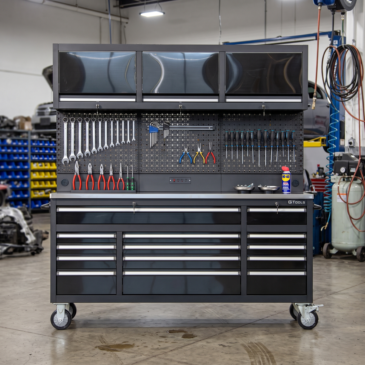 Overhead Pro Special Edition HD Rolling Tool Chest and Workbench