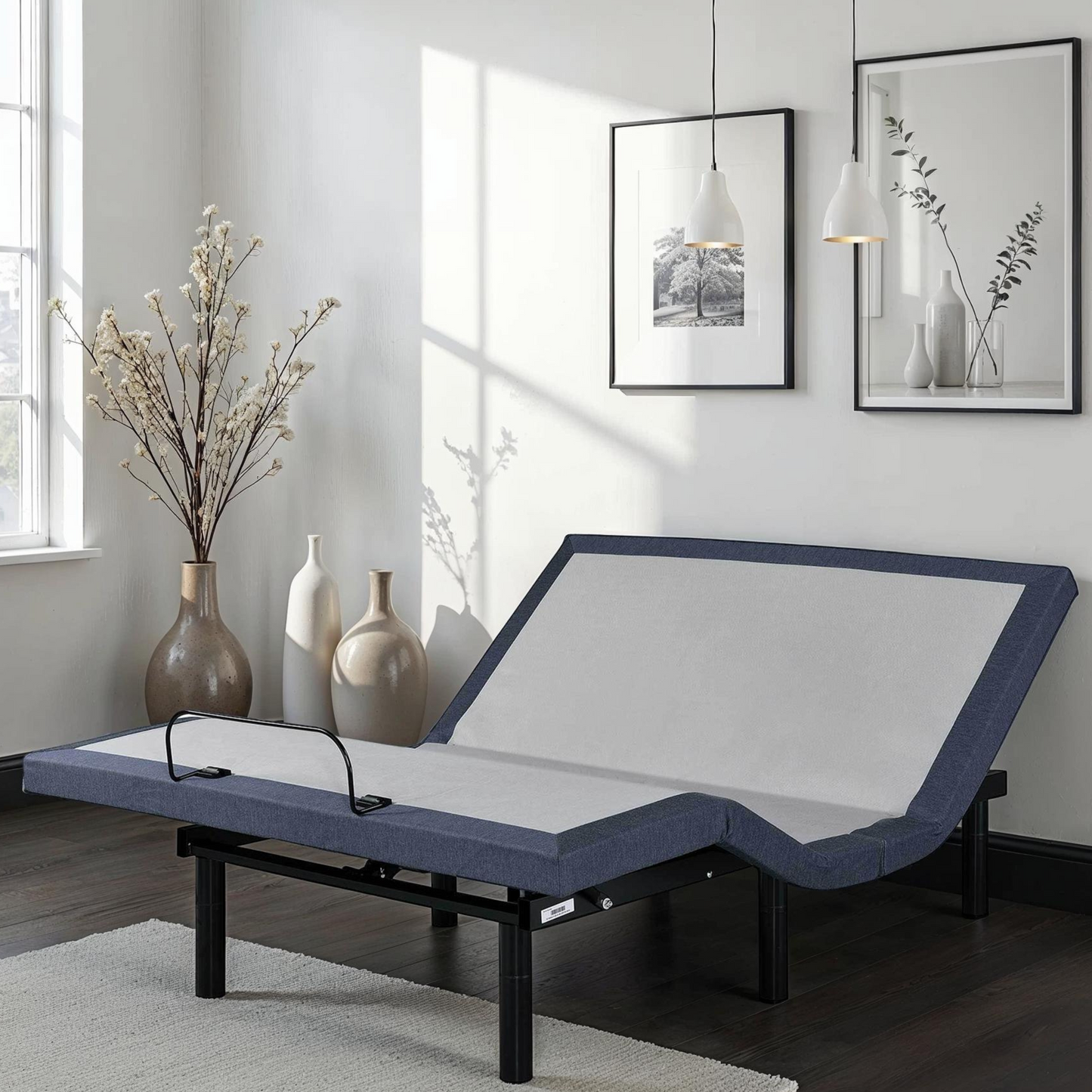 Omne Sleep Comfort+ Adjustable Bed Base – Massage, Presets & Smart Features