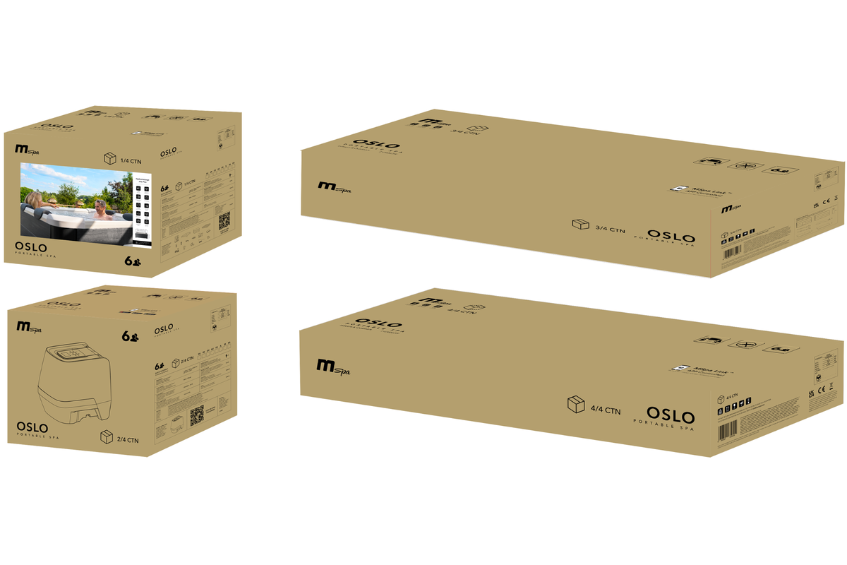 MSPA OSLO Rigid Hot Tub & Spa