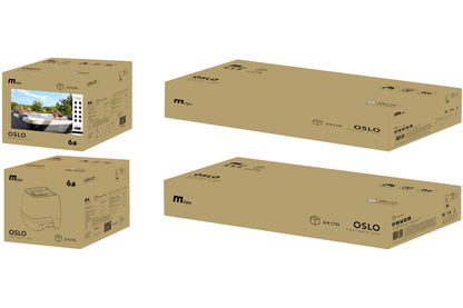 MSPA OSLO Rigid Hot Tub & Spa