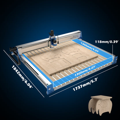 Genmitsu PROVerXL 4x4 CNC Router – Large-Format Precision Cutting & Engraving Machine