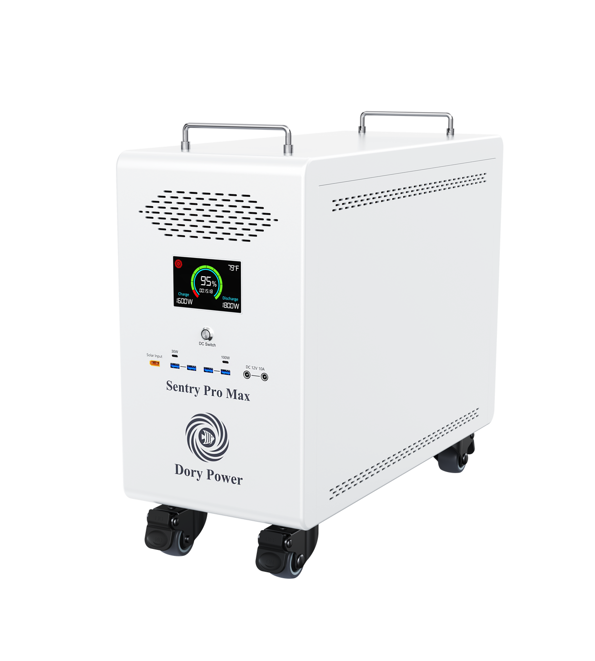 Dory Sentry PRO Max Portable Power Station – 6000W | 8300Wh Solar Generator