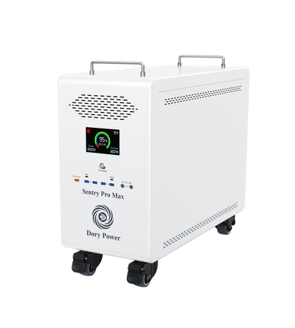 Dory Sentry PRO Max Portable Power Station – 6000W | 8300Wh Solar Generator