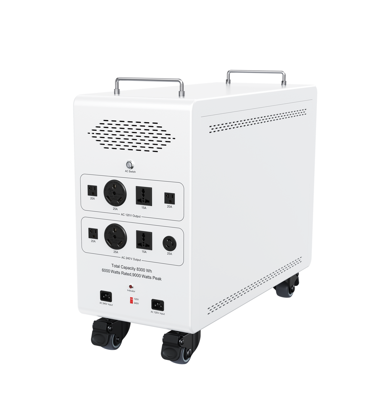 Dory Sentry PRO Max Portable Power Station – 6000W | 8300Wh Solar Generator