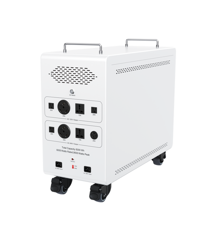 Dory Sentry PRO Max Portable Power Station – 6000W | 8300Wh Solar Generator