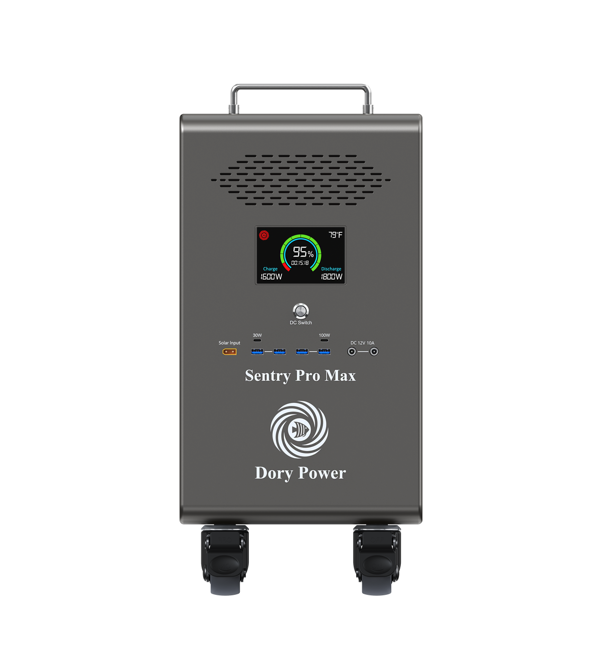 Dory Sentry PRO Max Portable Power Station – 6000W | 8300Wh Solar Generator