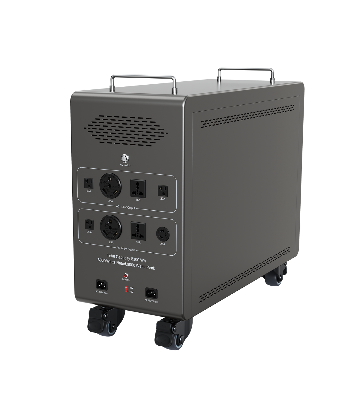 Dory Sentry PRO Max Portable Power Station – 6000W | 8300Wh Solar Generator