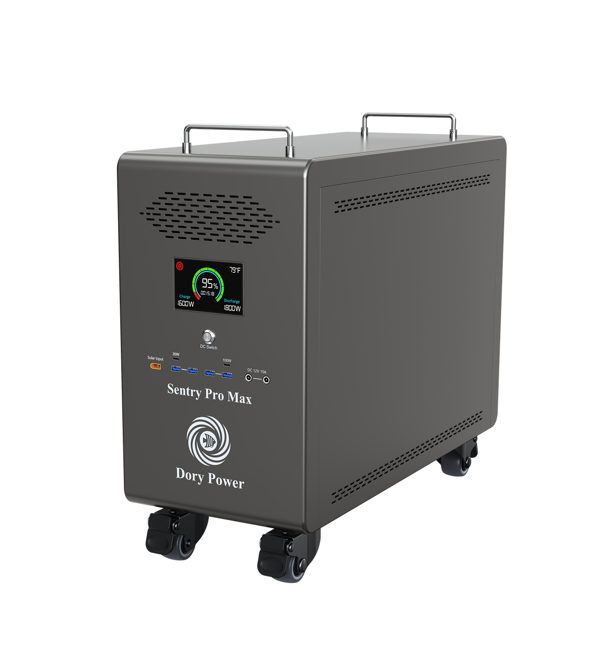 Dory Sentry PRO Max Portable Power Station – 6000W | 8300Wh Solar Generator