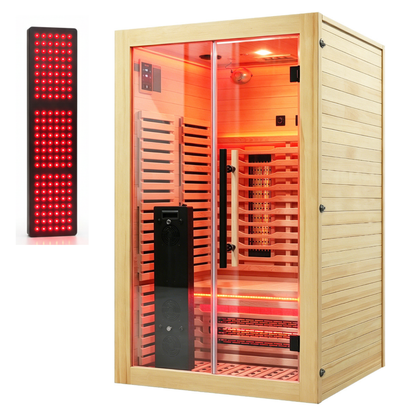 Blisspod Venetian RED Full Spectrum Premium Sauna I 2 Person