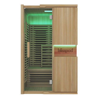 Blisspod Milano Full Spectrum Ultra Low EMF Sauna with Chromotherapy