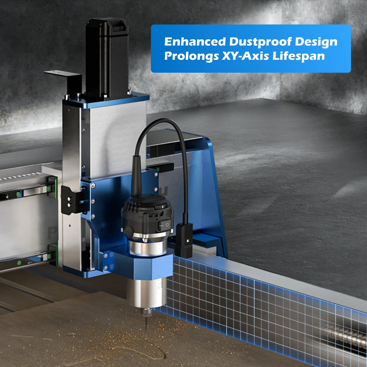 Genmitsu PROVerXL 2x2 CNC Router – 710W Spindle & Precision Cutting and Engraving