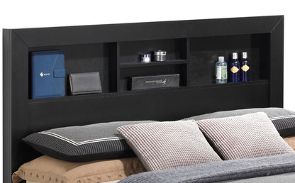 Classic Wood Storage Bed – Multiple Sizes & Finishes