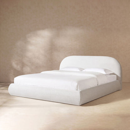 Archie Puffy Luxury Upholstered Platform Bed – Queen & King