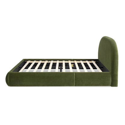 Archie Puffy Luxury Upholstered Platform Bed – Queen & King