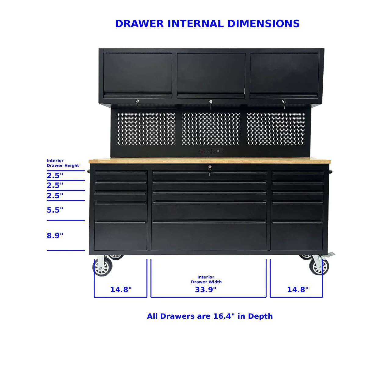 72" Rolling Tool Chest