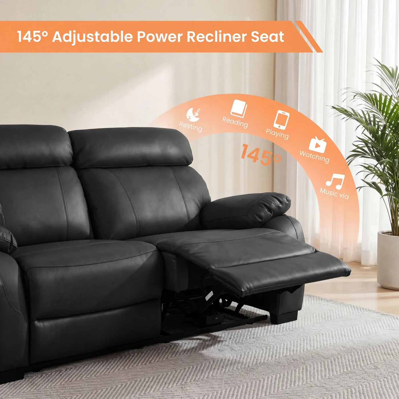 Midnight Black Premium Seating
