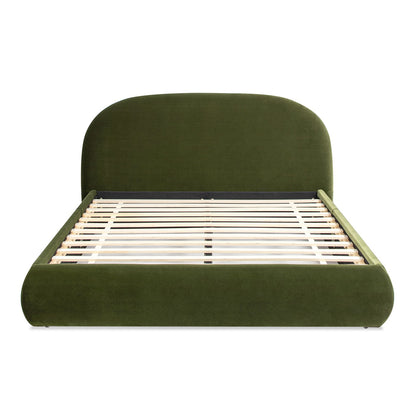 Archie Puffy Luxury Upholstered Platform Bed – Queen & King