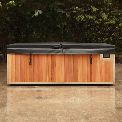 Finnmark SoulCold™ Luxury Cold & Hot Plunge Tub – 1-Person | 180-Gallon with Chiller & Cover