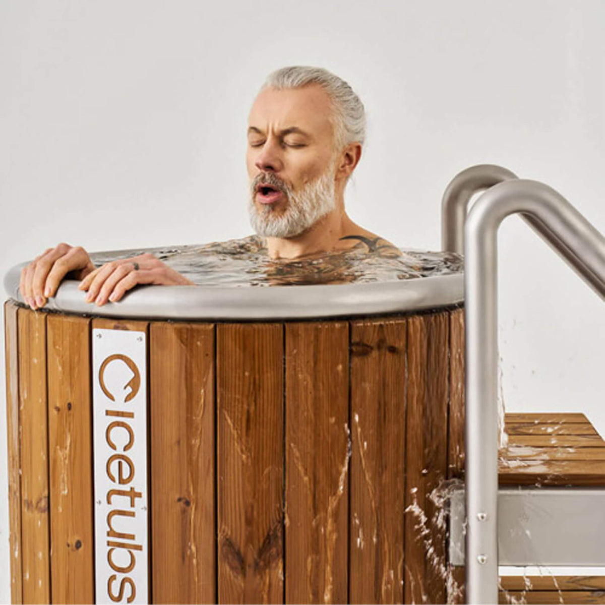 Icetubs IceBarrel Cold & Hot Plunge Tub – Thermowood Exterior with Chiller & Filtration
