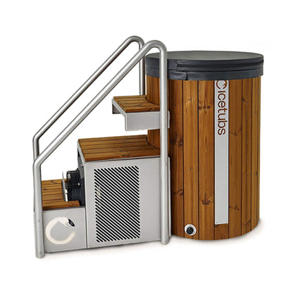 Icetubs IceBarrel Cold & Hot Plunge Tub – Thermowood Exterior with Chiller & Filtration