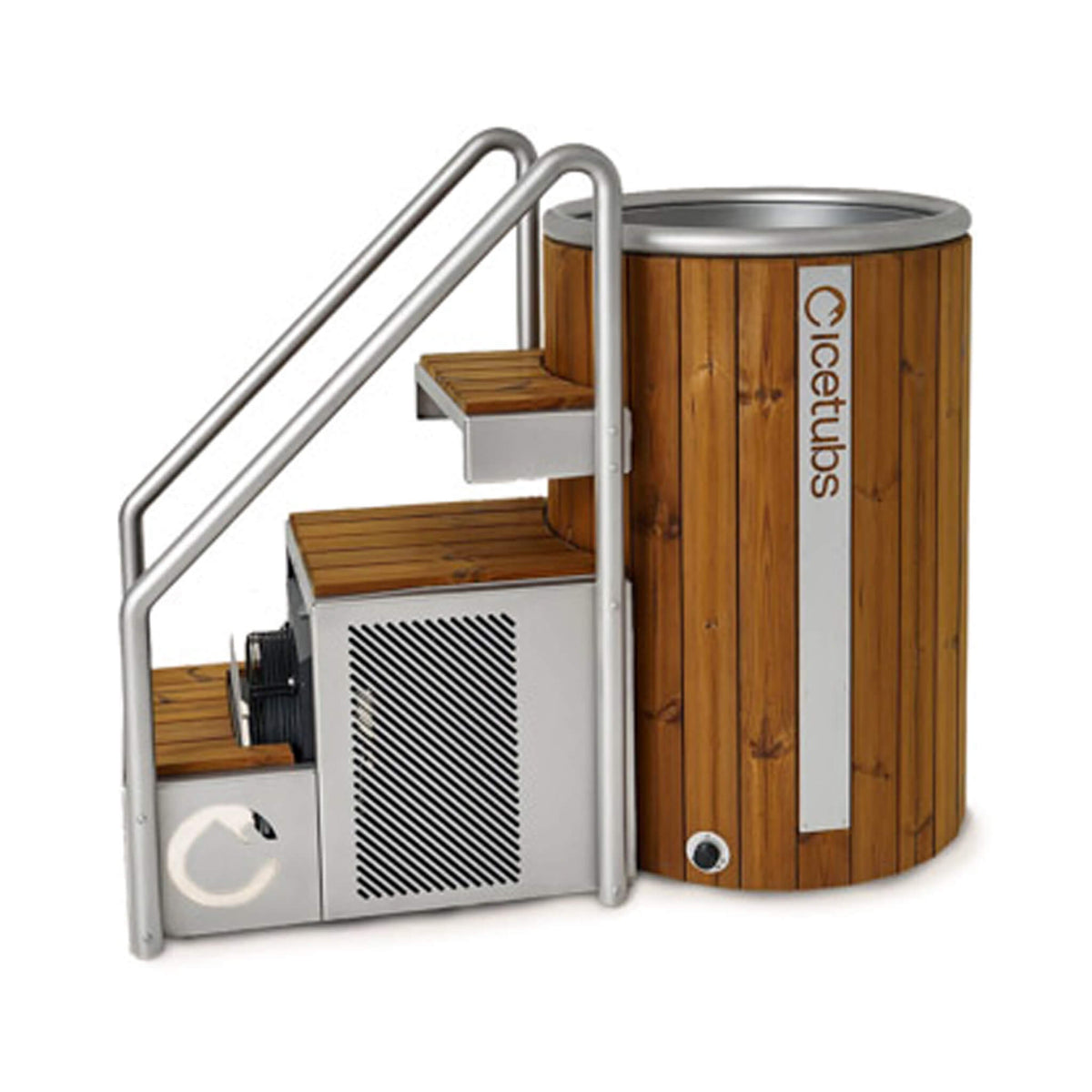 Icetubs IceBarrel Cold & Hot Plunge Tub – Thermowood Exterior with Chiller & Filtration