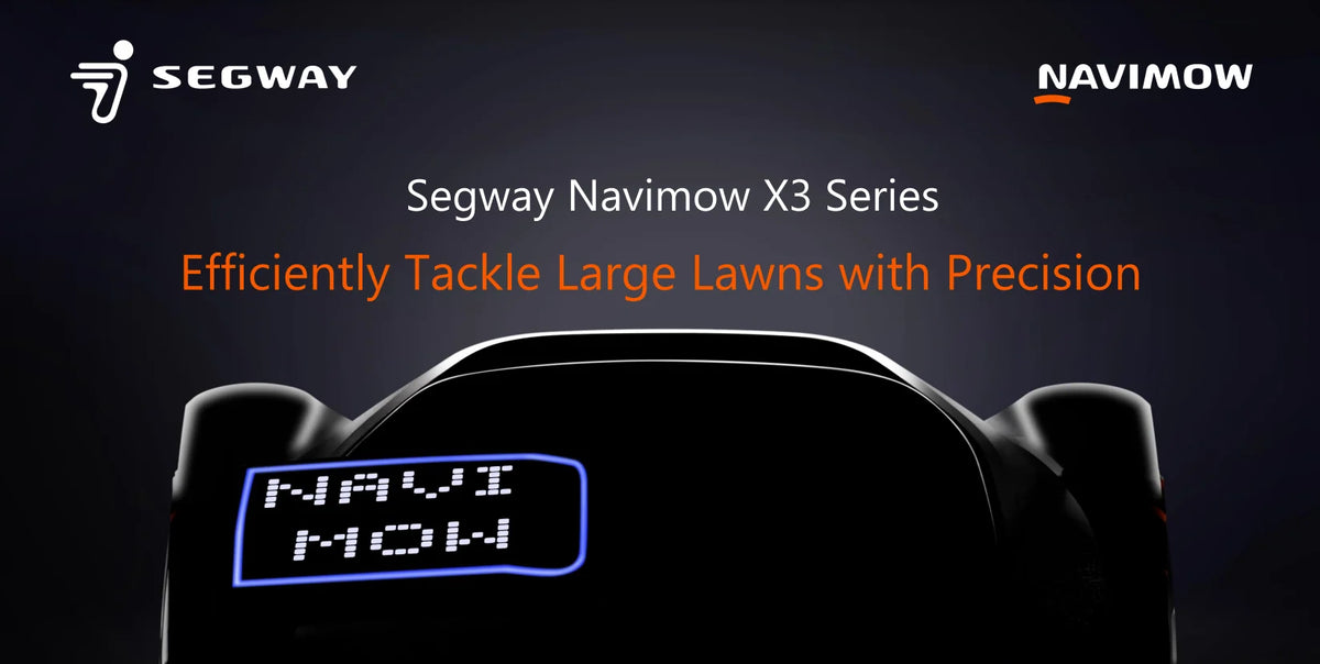 Segway Navimow X3 Robot Lawn Mower – Wire-Free GPS Navigation & App Control